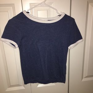 Navy blue tee